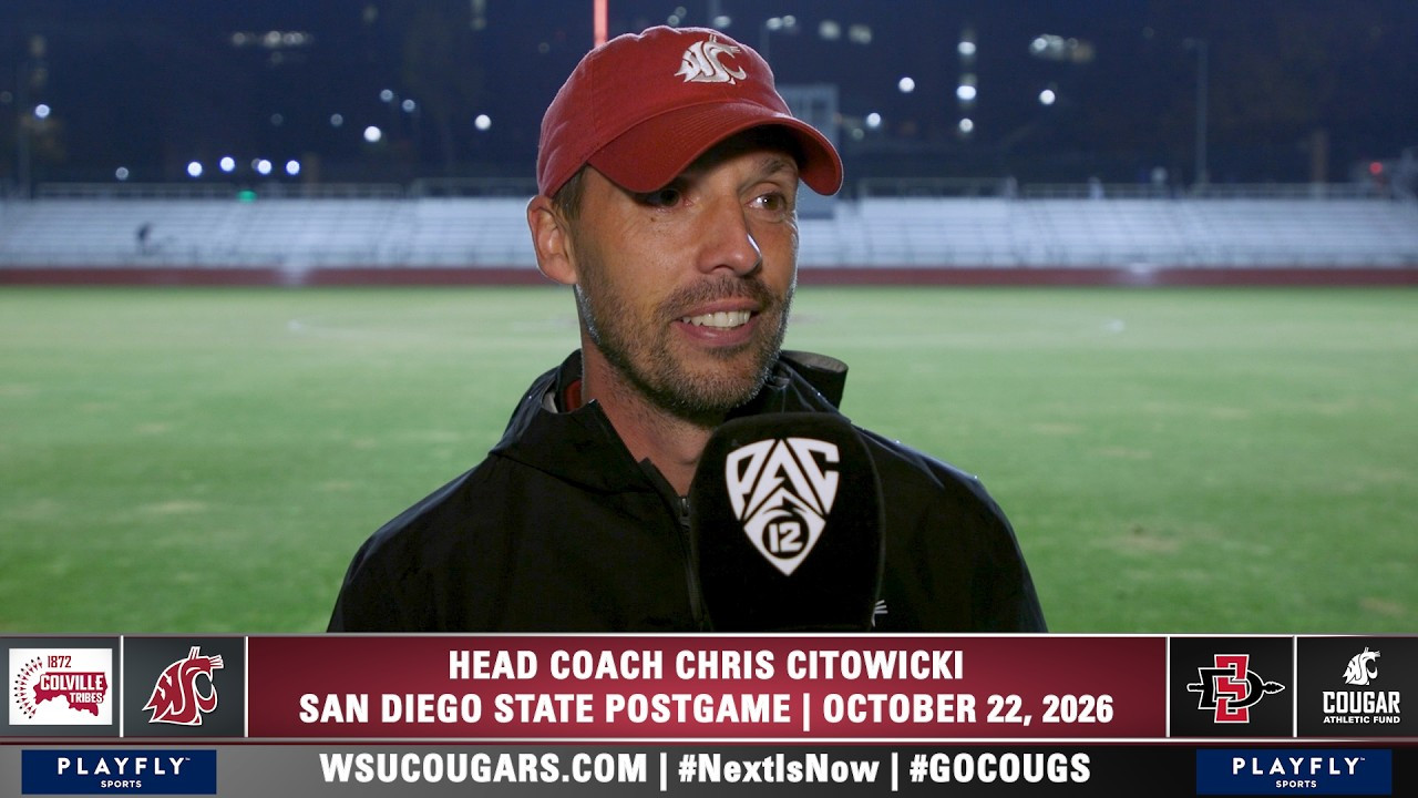 Coug Soccer Coach Citowicki Breaks Down the Win Over SDSU