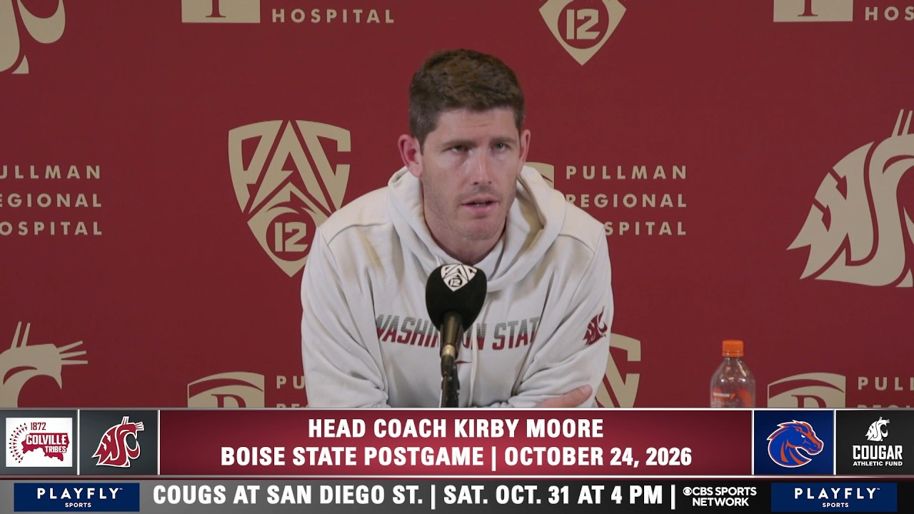 Kirby Moore breaks down the Boise State game without the coachspeak
