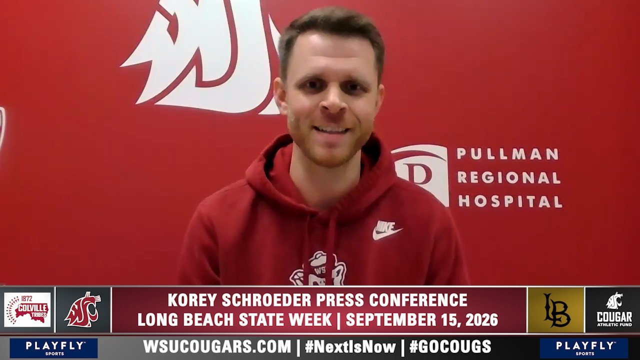 Korey Schroeder on the mic, Long Beach week, and what's next for Cougar volleyball