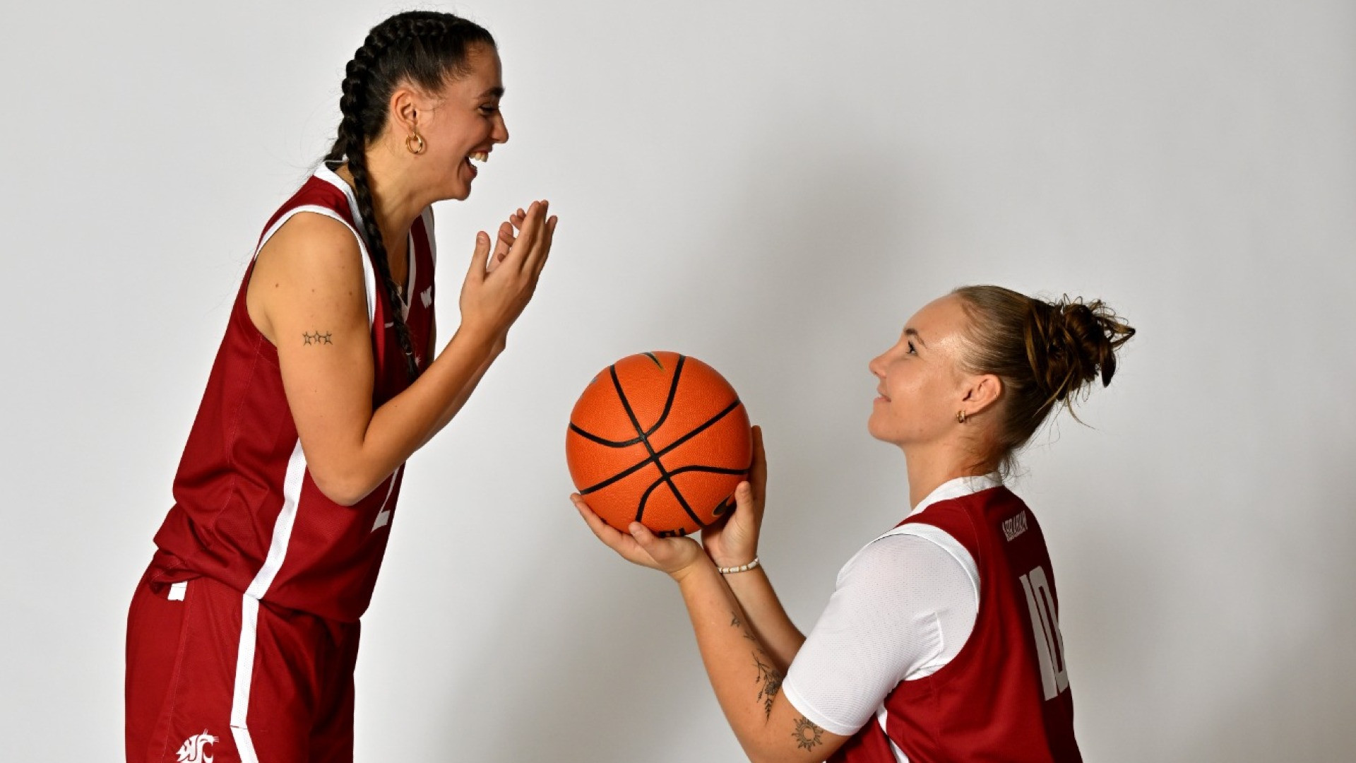 2025-26 WBB Media Day Shoot Villa and Abraham