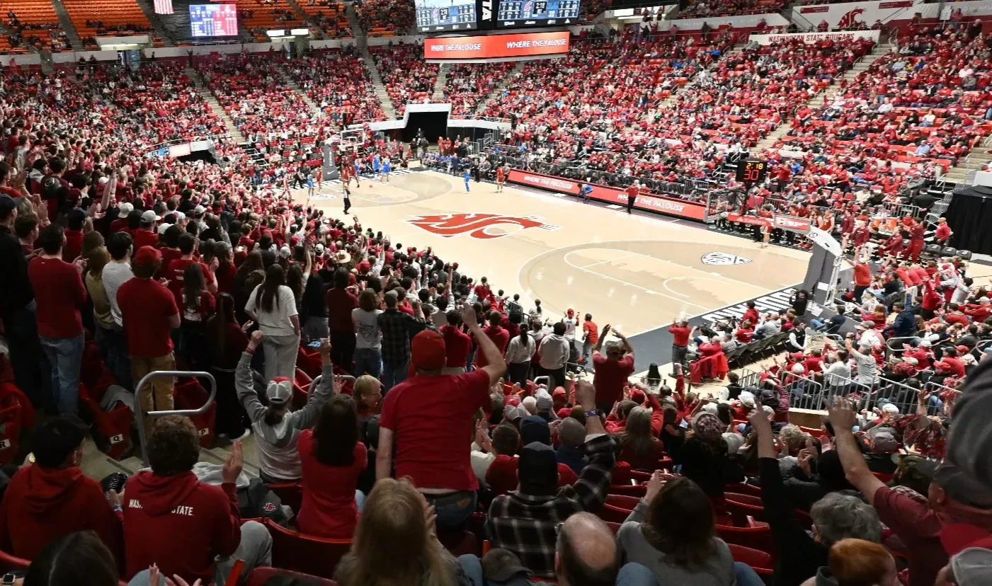 WSU's Beasley Coliseum hosted the largest on campus game in the state this season Copy WSU's Beasley Coliseum hosted the largest on campus game in the state this season