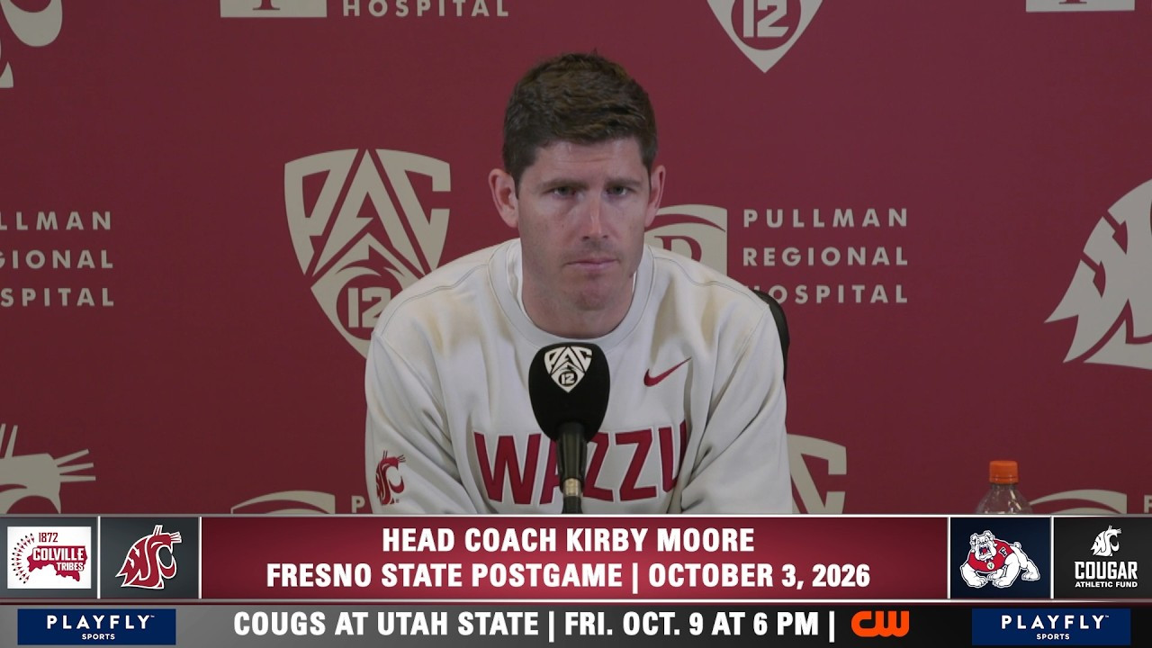 Kirby Moore and the Cougs Talk Fresno State After the Final Whistle